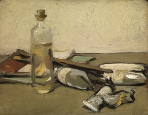 Martwa natura: tuby malarskie, ok. 1903 (olej na desce) autorstwa Samuel John Peploe