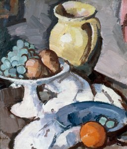 Żółty dzban, ok. 1930 (olej na płótnie) autorstwa Samuel John Peploe