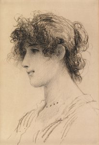 Wenecka dziewczyna autorstwa Samuel Luke Fildes