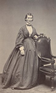 Frances Clayton, ok. 1865 (zdjęcie) autorstwa Samuel Masury