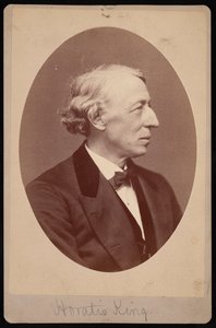 Portret króla Horatio 1811-1897, w latach 1876-1880. autorstwa Samuel Montague Fassett