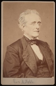 Portret ks. Masona Noble 1809-1881, w latach 1876-1880.