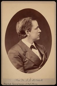 Portret wielebnego Samuela Swaina Mitchella 1839-1919, w latach 1876-1880.