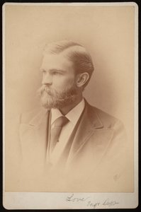 Portret niezidentyfikowanego mężczyzny, w latach 1876-1880. autorstwa Samuel Montague Fassett
