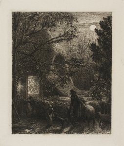Boże Narodzenie autorstwa Samuel Palmer