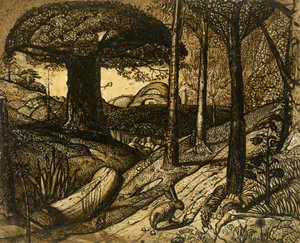 Wczesny poranek, 1825 autorstwa Samuel Palmer