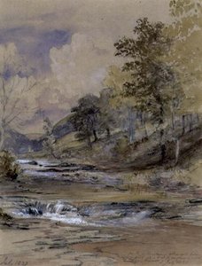 Na rzece Machwy, Walia autorstwa Samuel Palmer