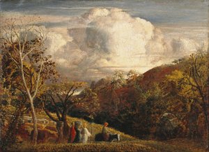 Jasna Chmura autorstwa Samuel Palmer