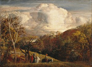 Jasna Chmura autorstwa Samuel Palmer