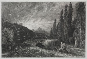 Wczesny oracz autorstwa Samuel Palmer