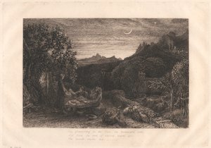 Gwiazda powrotu do domu autorstwa Samuel Palmer