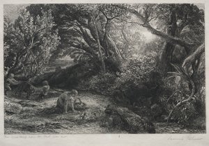 Poranek życia autorstwa Samuel Palmer