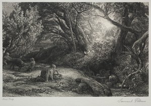 Poranek życia autorstwa Samuel Palmer