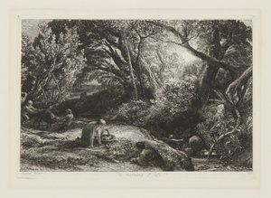 Poranek życia autorstwa Samuel Palmer