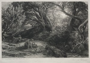 Poranek życia, 1860-1861. autorstwa Samuel Palmer