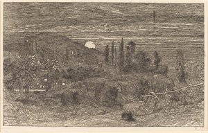 Wschodzący księżyc, czyli angielskie duszpasterstwo autorstwa Samuel Palmer