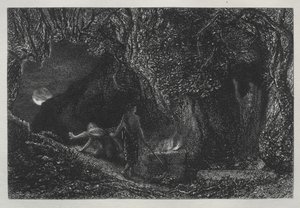 Grób, 1883. autorstwa Samuel Palmer