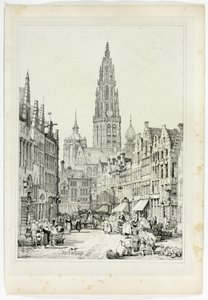 Antwerpia autorstwa Samuel Prout