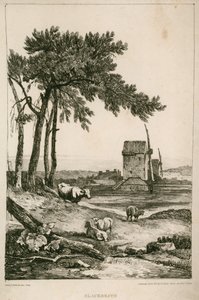 Blackheath, Londyn autorstwa Samuel Prout