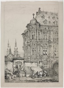 Zamek Martinsburg, Moguncja, Niemcy autorstwa Samuel Prout