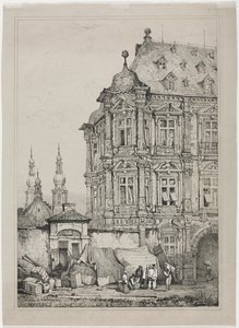 Zamek Martinsburg, Moguncja, Niemcy, 1833.