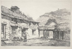 Lynmouth autorstwa Samuel Prout