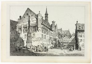 Dom Ratha, Ulm autorstwa Samuel Prout