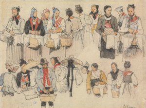 Estudo de Figuras em Ulmpolish autorstwa Samuel Prout