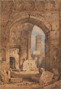 Świątynia Pokoju, Forum Romanum