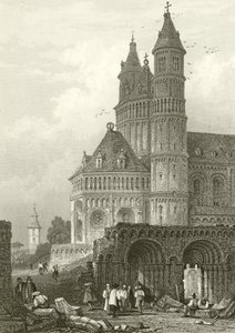 Katedra w Wormacji autorstwa Samuel Prout