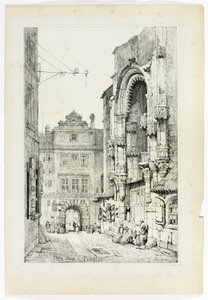 Kościół Thein, Praga autorstwa Samuel Prout
