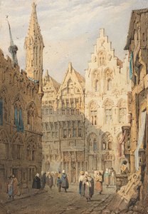 Ypres (akwarela) autorstwa Samuel Prout