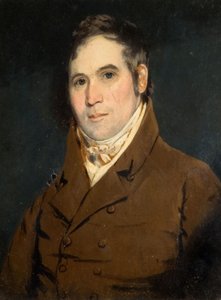 Autoportret Samuela Ravena, 1816. autorstwa Samuel Raven
