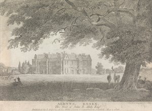 Albyns, Essex, The Seat of John R. Abdy, Esquire (opublikowane przez L. Asperne); strona 7 (tom pierwszy) autorstwa Samuel Rawle