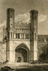 Brama św. Augustyna, Canterbury Kent, 1802.
