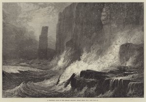 Zachodnia wichura na Orkadach, Roray Head, Hoy autorstwa Samuel Read