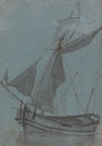 Barka przybrzeżna autorstwa Samuel Scott