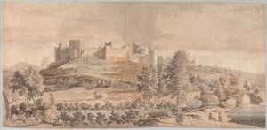 Zamek Ludlow autorstwa Samuel Scott