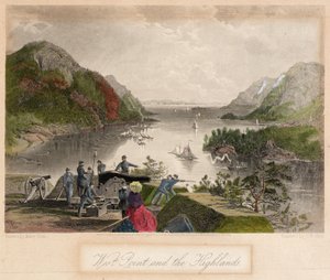 West Point i Highlands autorstwa Samuel Valentine Hunt