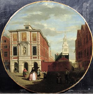 Szpital Chrystusa, 1748 r. autorstwa Samuel Wale