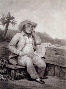 Portret Napoleona I (1769-1821) Grawerowanie Świętej Heleny autorstwa Samuela Williama Reynoldsa (1773-1835) 1820 Ile d