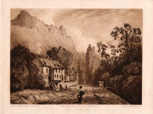 Przejedź w pobliżu Dinant autorstwa Samuel William Reynolds