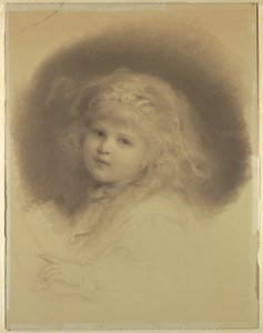 Portret młodej dziewczyny autorstwa Samuel Worcester Rowse
