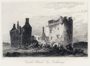 Zamek Howell, hrabstwo Kilkenny autorstwa Samuel after Austin