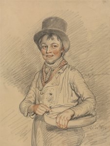 Chłopiec z koszem autorstwa Samuel de Wilde