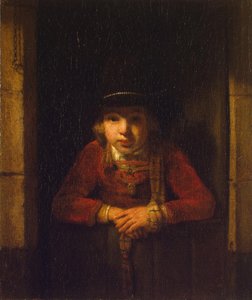 Chłopiec patrzący przez okno, ok. 1647