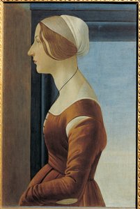 Portret młodej kobiety (Simonetta Vespucci lub Clarice (Clarisse) Orsini), ok. 1475 (obraz)