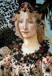Wiosna. Detal (malarstwo autorstwa Sandro Botticelli