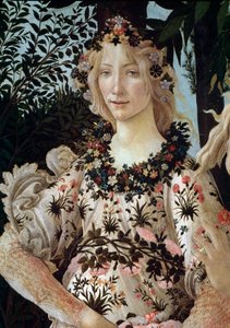 Wiosna. Szczegóły (tempera na panelu) autorstwa Sandro Botticelli