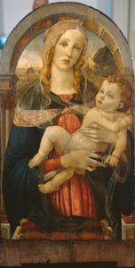 Dziewica i Dziecko autorstwa Sandro (after) Botticelli